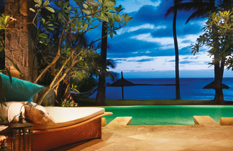 Outdoor pool at Le Saint Géran Hotel, Spa and Golf Club.