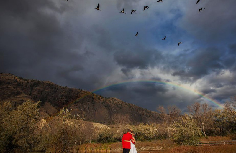 Wedding couple at South Thompson Inn & Conference Centre.