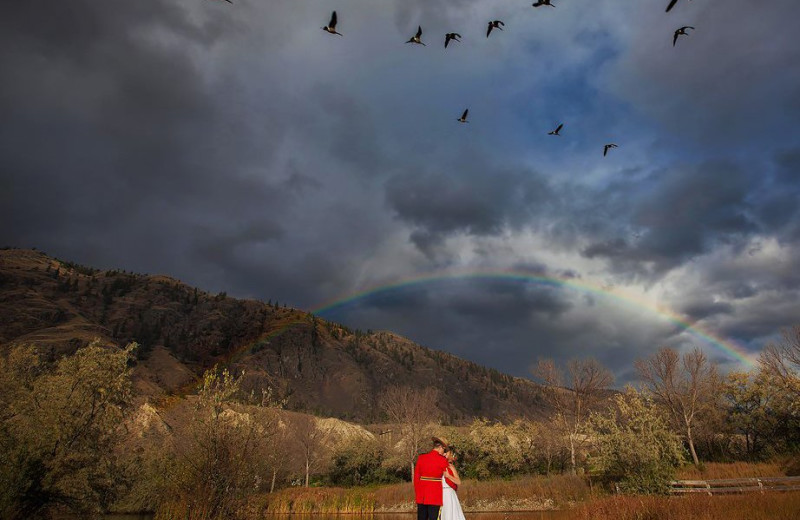 Wedding couple at South Thompson Inn & Conference Centre.