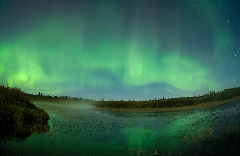 The night sky at Terrace Point.