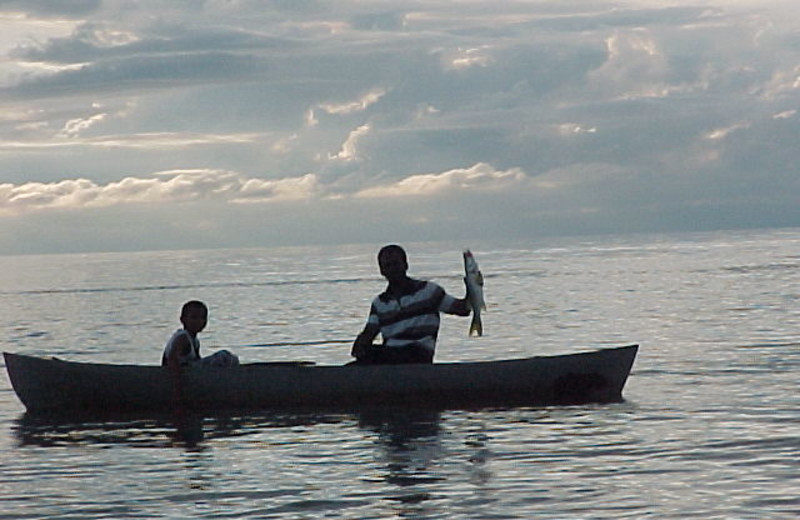 Fishing at Bob's Paradise.