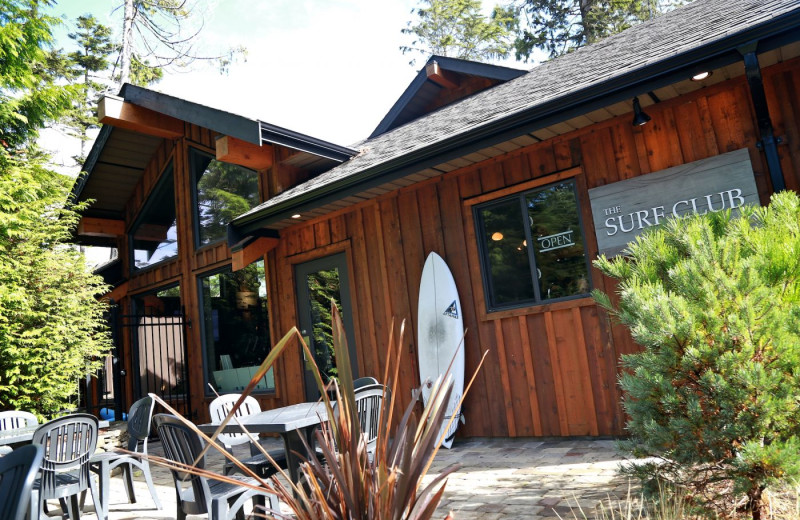 Exterior view of Long Beach Lodge Resort.