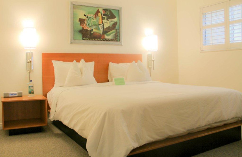 Guest room at Magic Castle Hotel.