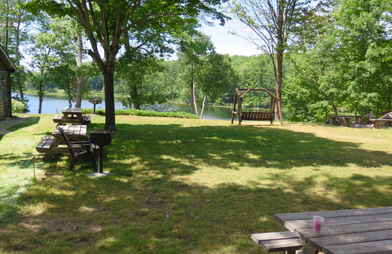 Grounds at Sleeping Bear Resort.