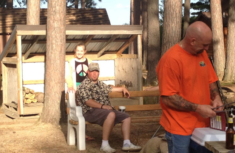 Picnic at Pine Acres Resort.