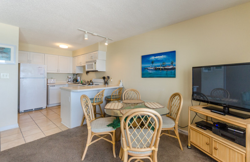 Rental kitchen at Perdido Skye Resort.