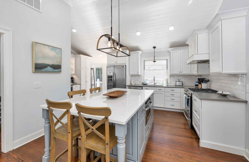 Kitchen at Real Escapes Properties - Landfall Cottage.