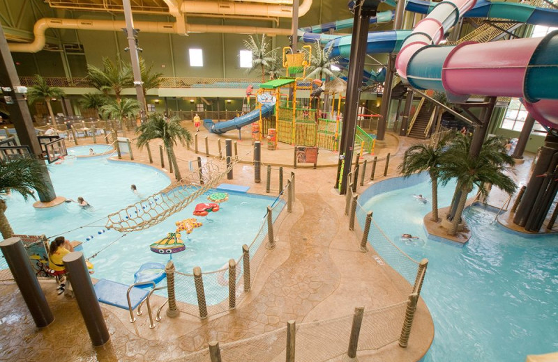 Indoor waterpark at Maui Sands Resort & Indoor Waterpark.