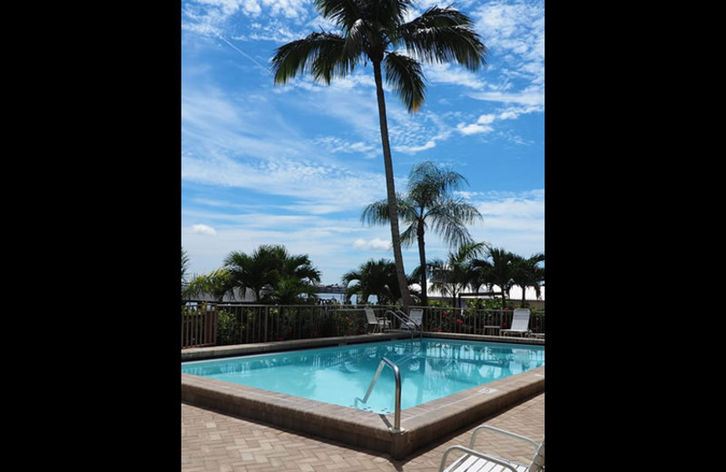 Outdoor pool at Sunrise Bay Resort & Club Condominium.