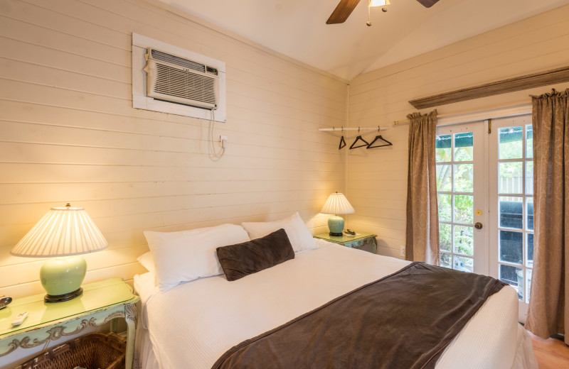 Rental bedroom at Key West Vacation Rentals.