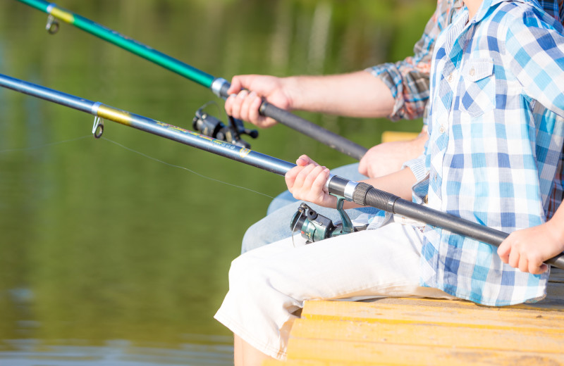 Fishing at Sea Star Realty.