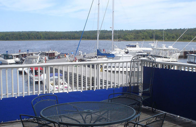 Lake view at Harbor Guest House.