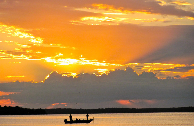 Fishing at Birch Villa Resort.