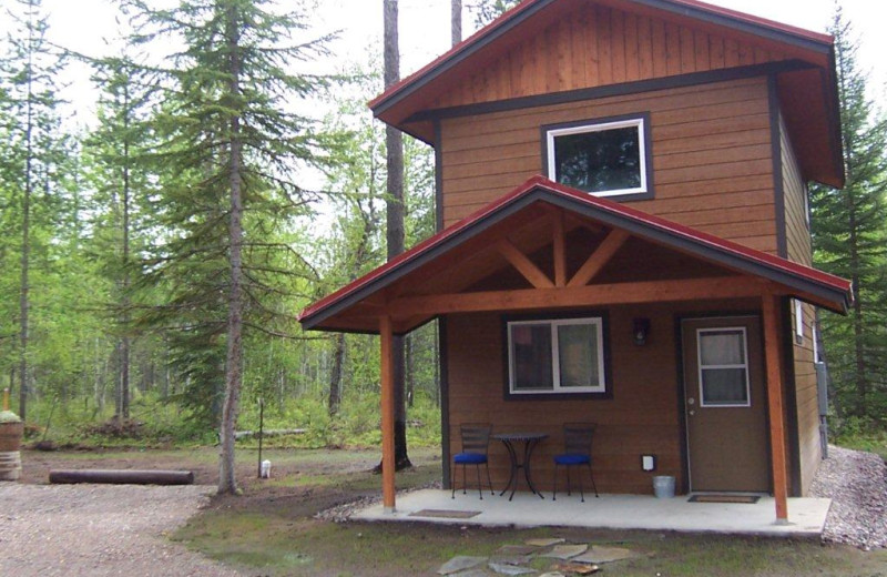 Cabin Exterior at Historic Tamarack Lodge and Cabins