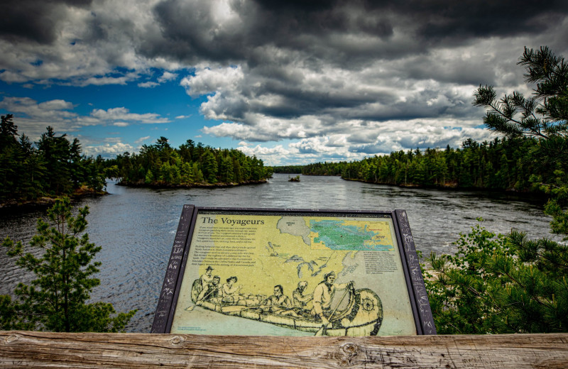 Park near Kabetogama Lake Resorts.