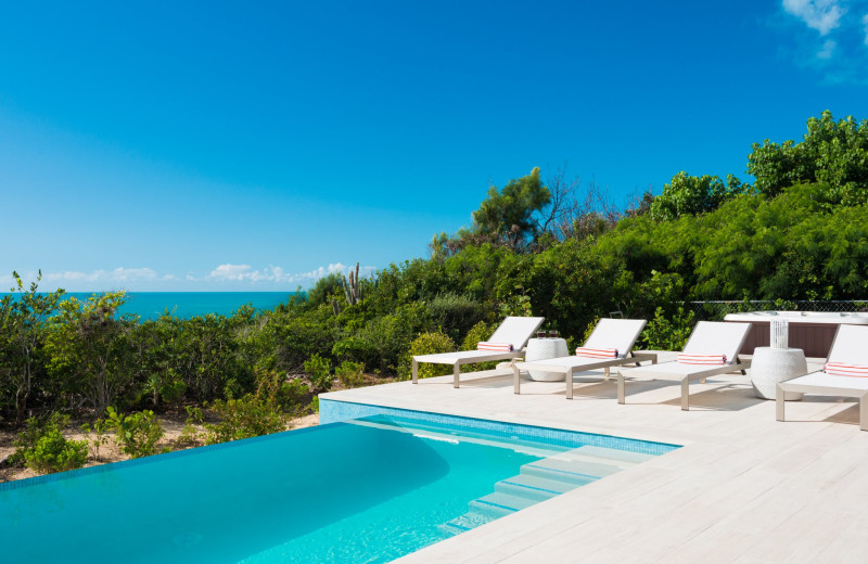 Outdoor pool at Villa Sol Y Luna.