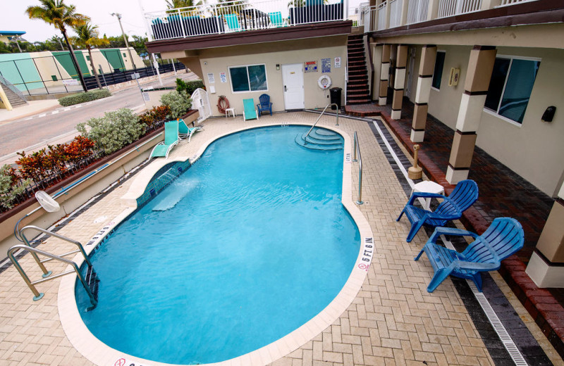 Outdoor pool at Caribbean Resort by the Ocean.