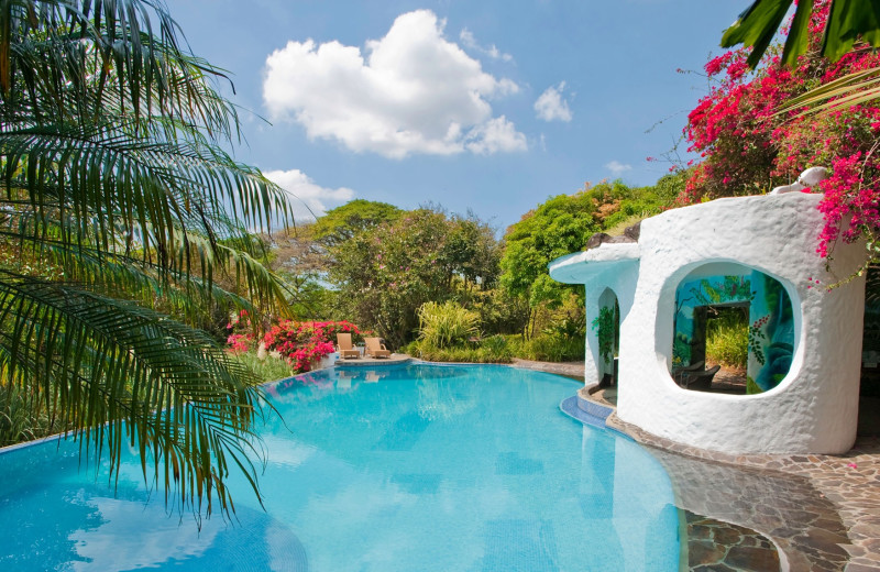 Outdoor pool at Finca Rosa Blanca Country Inn.