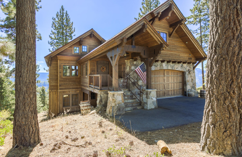 Rental exterior at Tahoe Getaways.