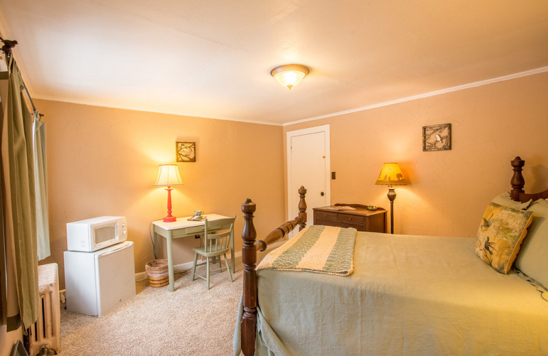 Guest room at ADK Trail Inn.