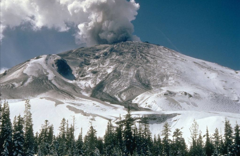 Volcano at Packwood Lodge.