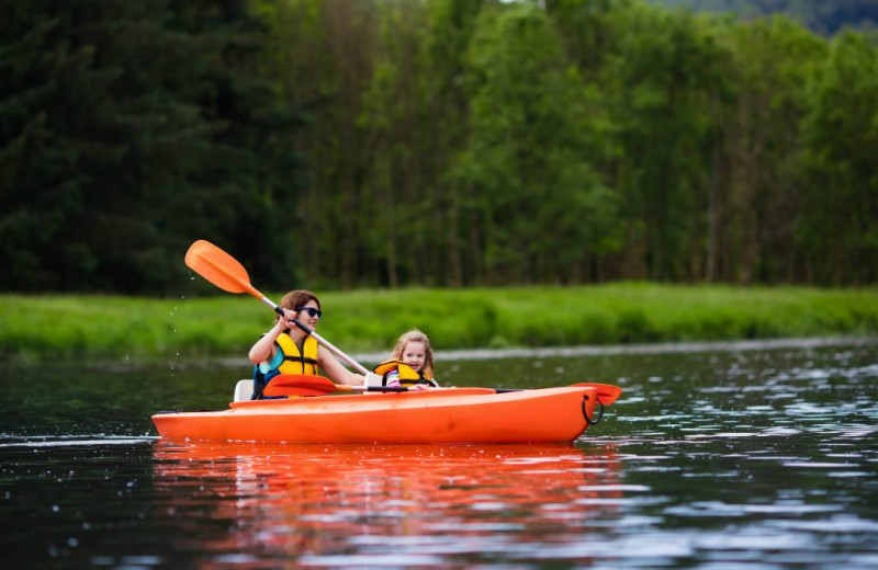 Kayaking at Vickery Resort On Table Rock Lake.