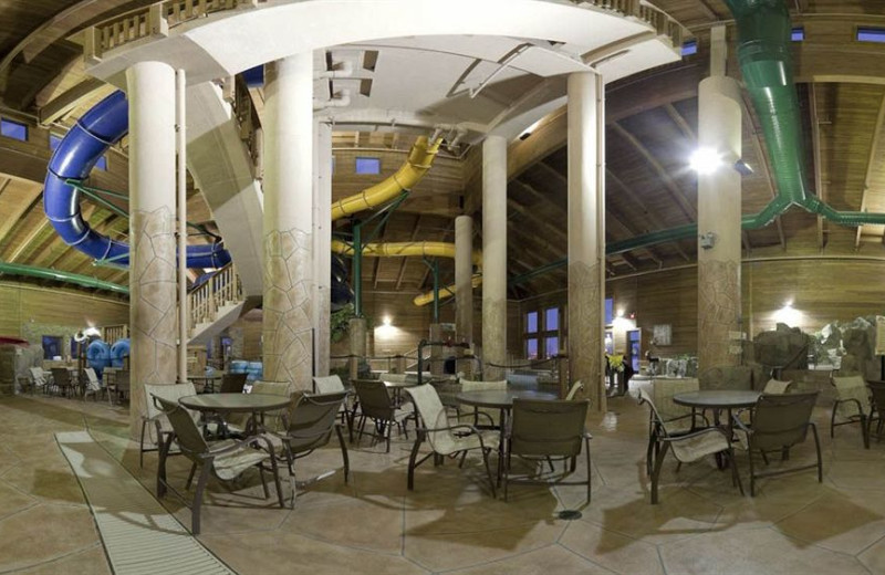 Indoor waterpark at Holiday Inn Express Brainerd/Baxter.