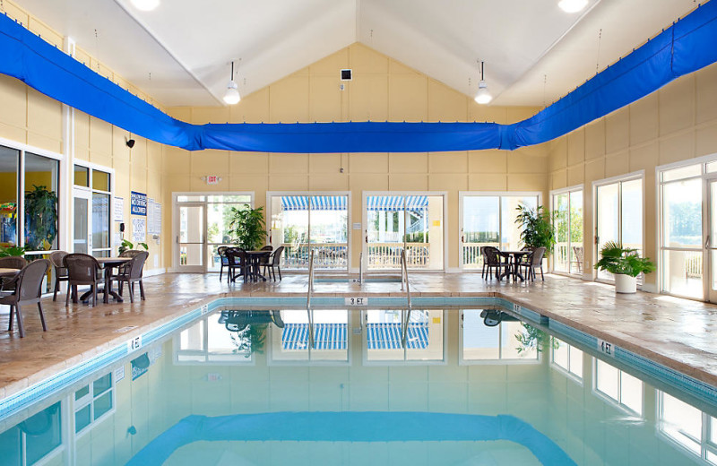 Indoor pool at Harbour Lights.