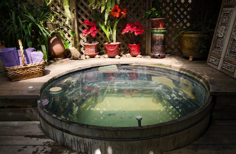 Hot tub at Inn San Francisco.