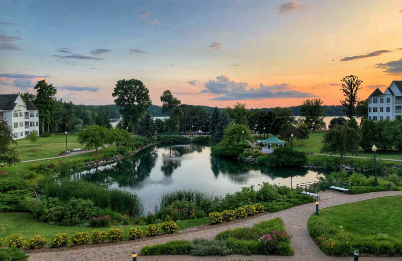 Sunset at The Osthoff Resort.