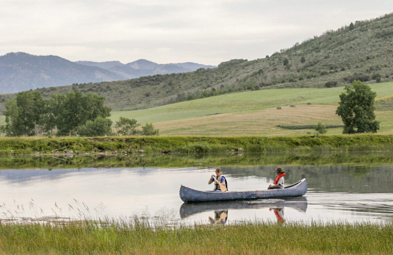 Fishing at Granite Creek Guest Ranch.