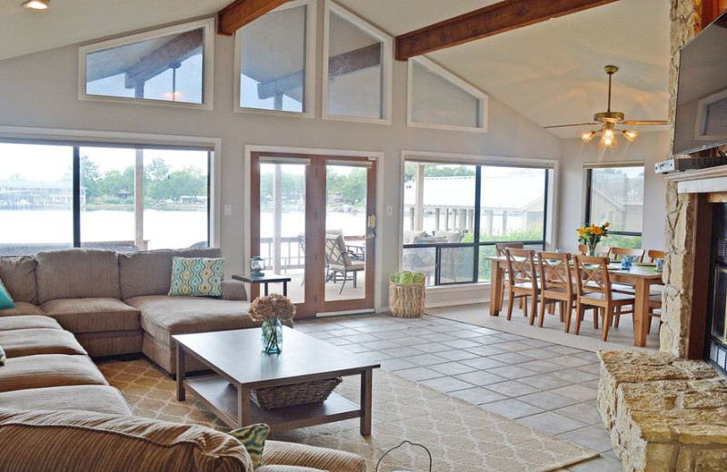 Living room at Splash Time Vacation Home.