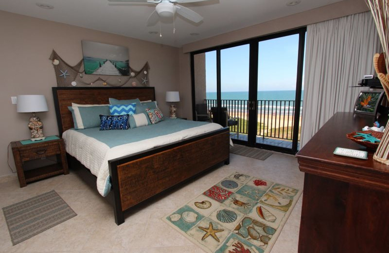 Rental bedroom at Seabreeze 1.