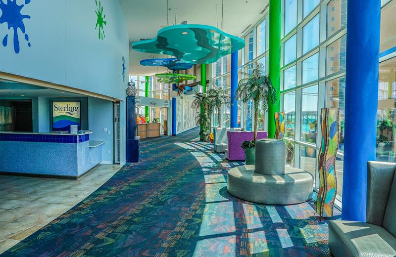 Interior at Splash Resort.
