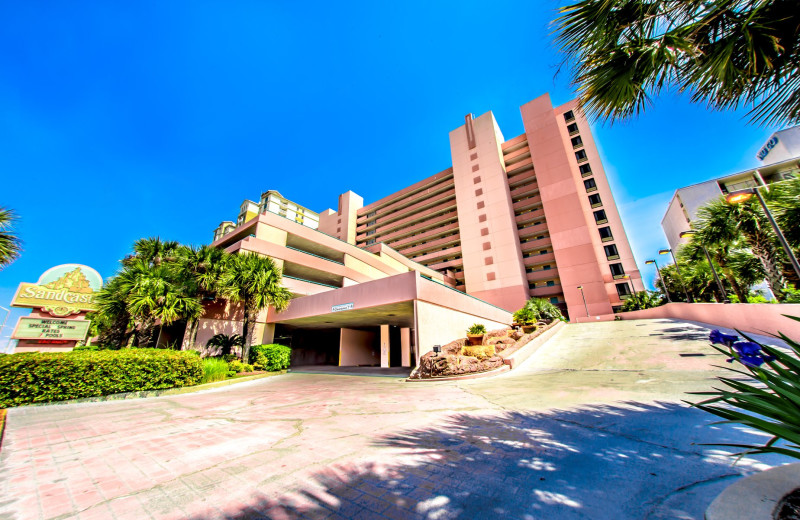 Exterior view of Sandcastle Oceanfront Resort - South Beach.