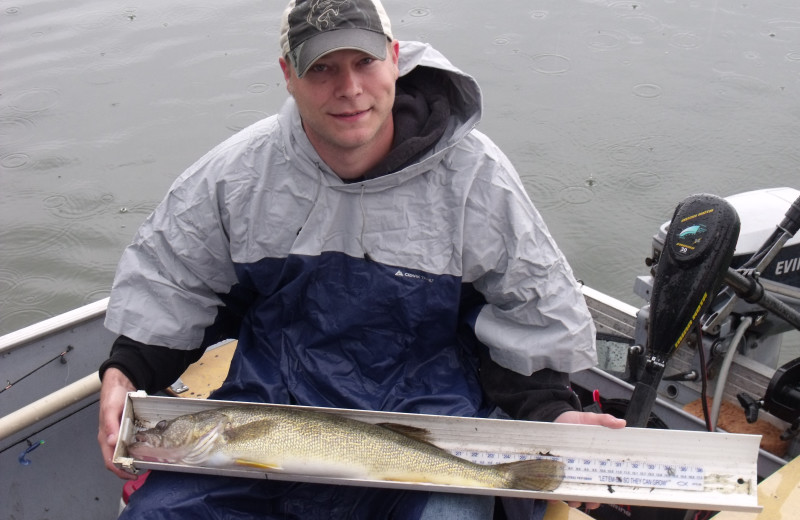 Fishing at Bonnie Beach Resort.