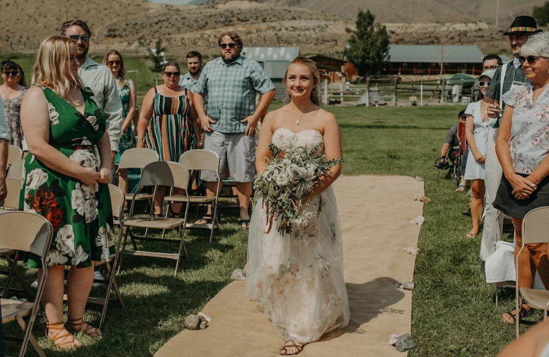 Weddings at May Family Ranch.