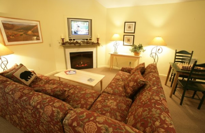 Suite interior at Jiminy Peak Mountain Resort. 