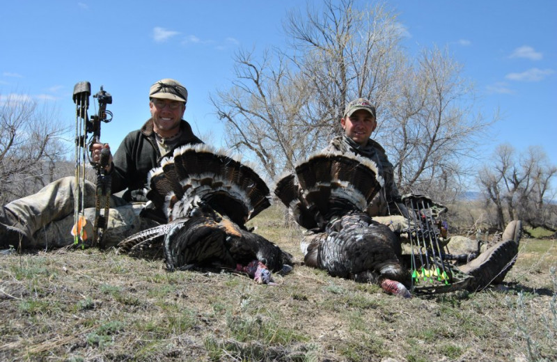 Turkey hunting at Shoshone Lodge & Guest Ranch.