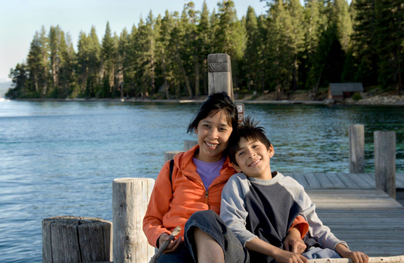 Family at Lake Tahoe Accommodations.