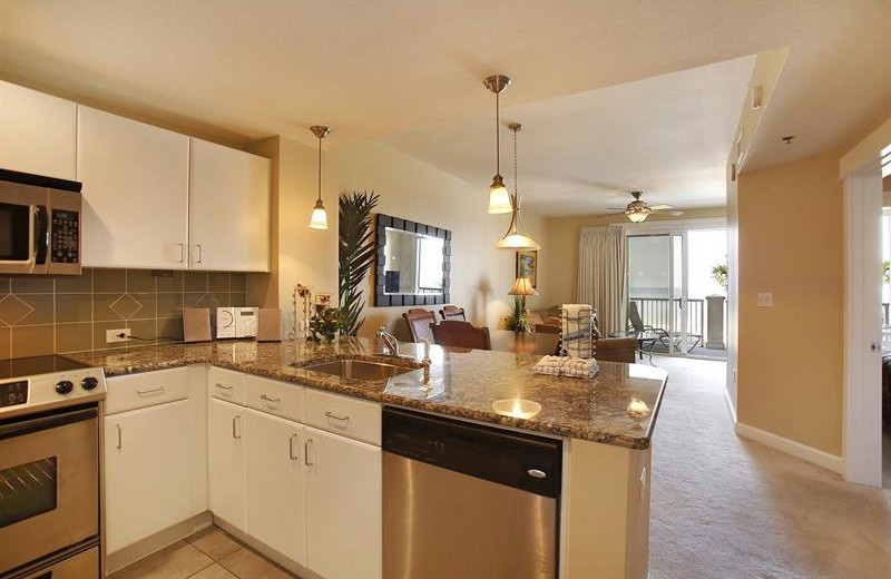 Kitchen at Sterling Resorts.