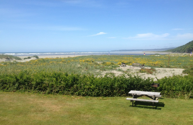 View from at Hi-Tide Ocean Beach Resort.