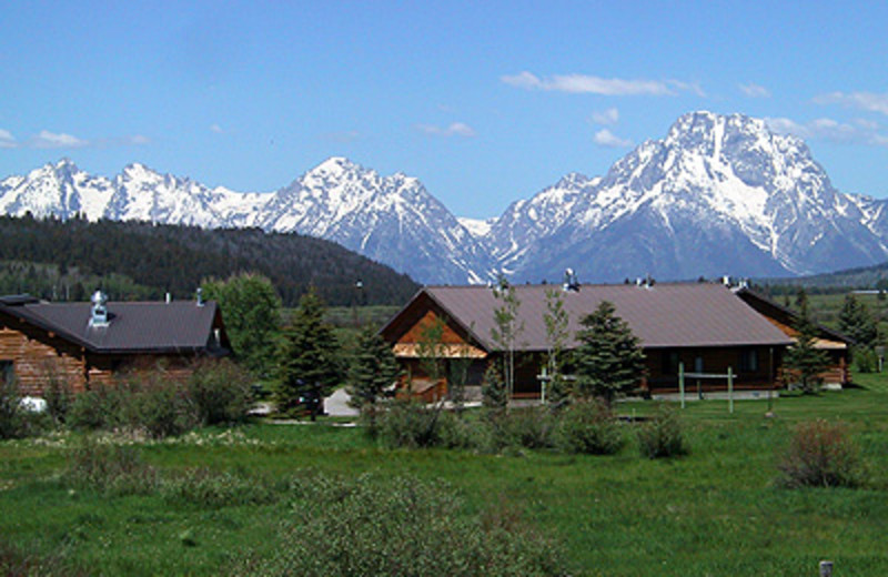 Exterior View of Luton's Teton Cabins