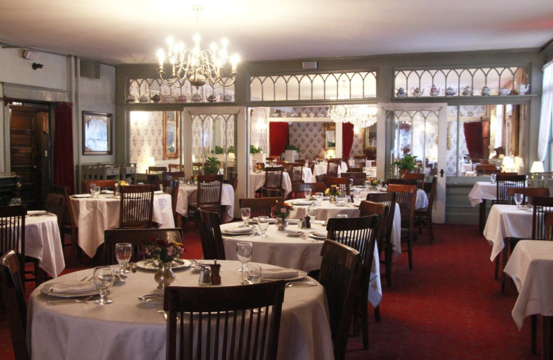 Dining at Red Lion Inn.