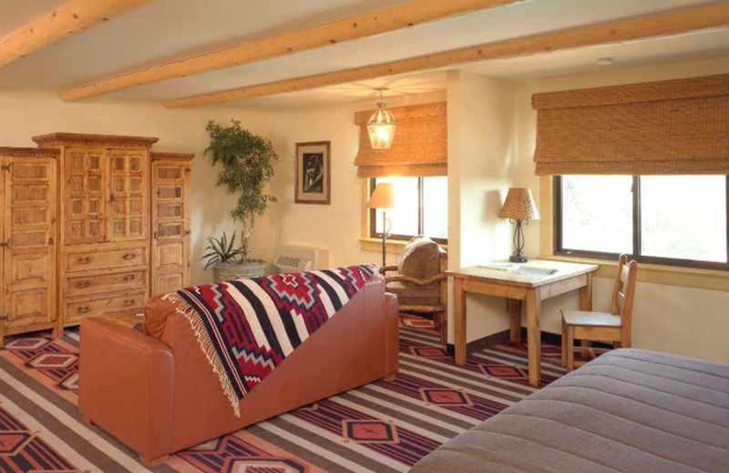 Suite interior at The Lodge at Santa Fe.