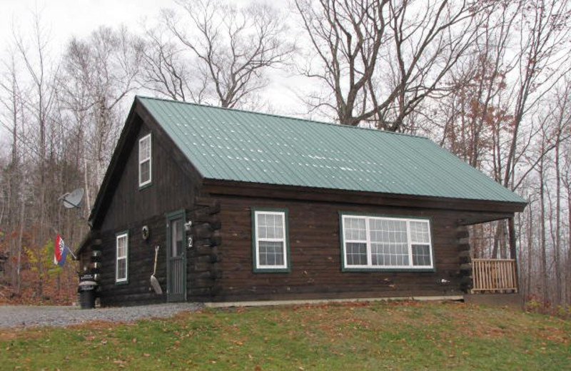 Cabin Exterior at Sunrise Ridge Guide Service