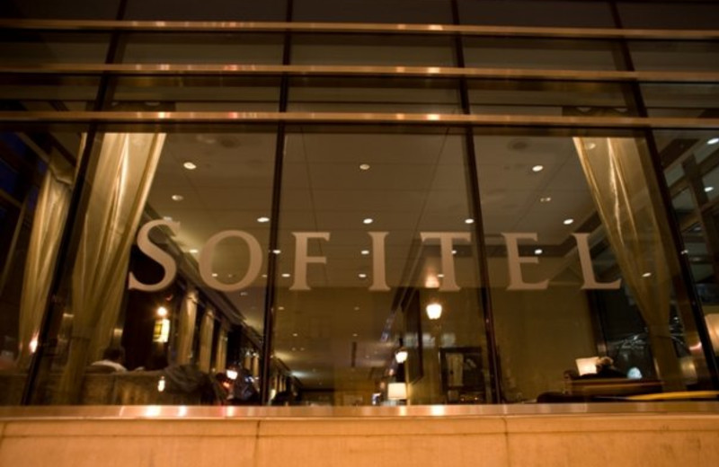 Front entrance at Sofitel Philadelphia.