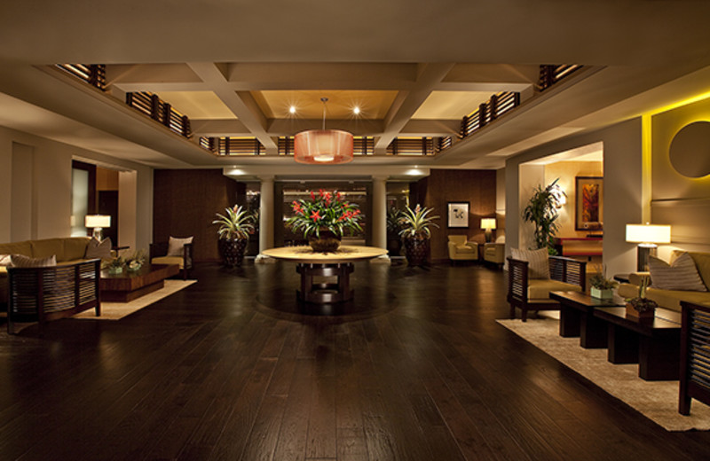 Lobby at The Seagate Hotel & Spa.