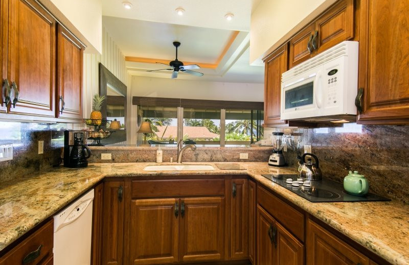 Vacation rental kitchen at Great Vacation Retreats