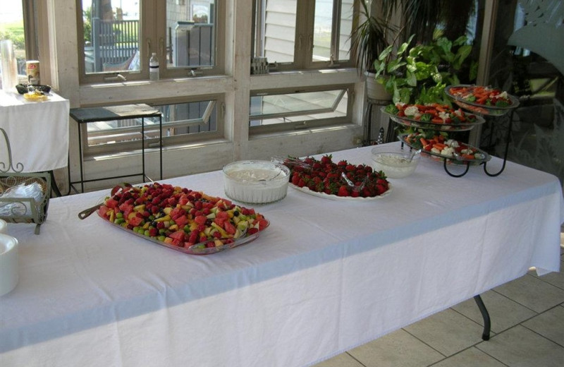 Reception at The Lighthouse Lodge.